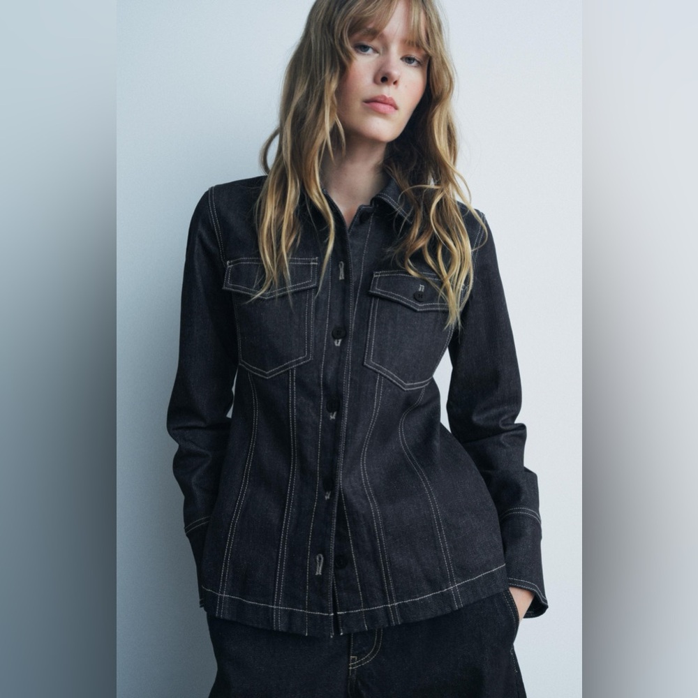 Zara jeans jacket